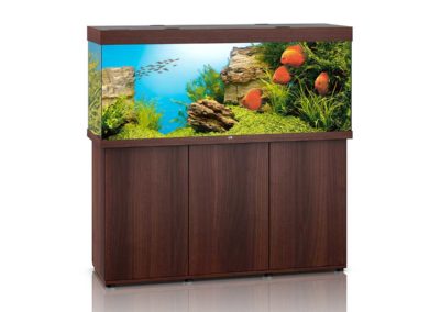 Juwel Aquarium Rio 450 dunkles Holz